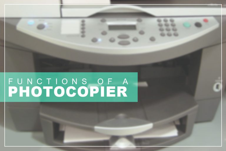 Functions of a Photocopier Machine Clear Choice Technical Services