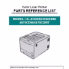 Brother Parts Reference List