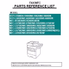 Parts Reference List