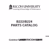 Ricoh Parts Catalog - Clear Choice Technical Services