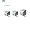 HP LaserJet Enterprise 500 Color M551 Series Service Manual with Parts Manual