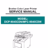 BROTHER DCP-9045CDN, MFC-9840CDW SM