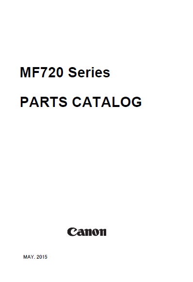 Canon Color ImageCLASS Manual