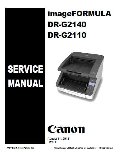 Canon ImageFORMULA Manual