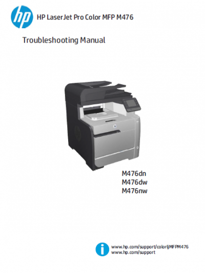 Hp Color Laserjet Pro Mfp M476 Bedienungsanleitung