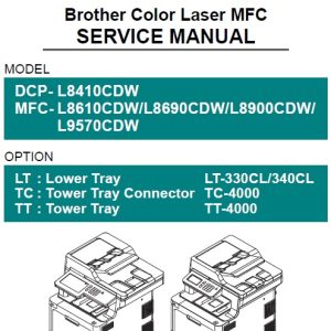 BROTHER Brother MFC-L8610, L8900, L9570 service manual