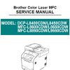 BROTHER DCP-L8400CDN, DCP-L8450CDW, MFC-L8600CDW, MFC-L8650CDW, MFC-L8850CDW, MFC-L9550CDW Service Manual