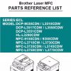 Brother DCP-9030cdn L3510cdw L3517cdw L3550cdw L3551cdw HL-L3290cdw MFC 9150cdn 9350cdw L3710cw L3730cdn L3735cdn L3745cdw L3750cdw L3770cdw PM