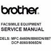 Brother MFC8460N, MFC8660DN, MFC8860DN, MFC8670DN, MFC8870DW, DCP8060, DCP8065DN Service Manual