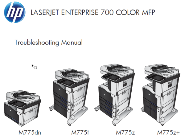 HP LASERJET ENTERPRISE 700 COLOR MFP M775 TM