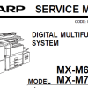 Sharp MX-M623 MX-M753 SM