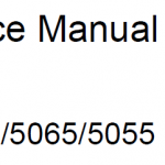 Canon imageRUNNER 5055, 5055N, 5065, 5065N, 5075, 5075N Service Manual