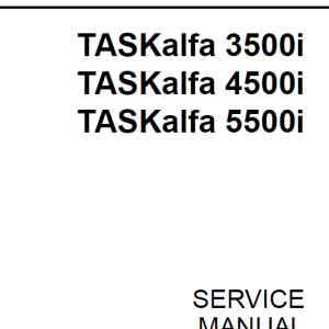 Kyocera Taskalfa 3500i 4500i 5500i Service Manual