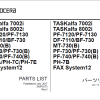 Kyocera TASKalfa 7002, 8002i Parts Manual