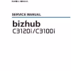 KONICA MINOLTA Bizhub C3120i, Bizhub C3100i Service Manual and Parts Guide