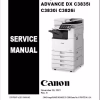 Canon imageRUNNER ADVANCE DX C3835i C3830i C3826i Service Manual and Parts Catalog