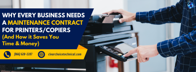 Why Every Business Needs a Maintenance Contract For PrintersCopiers