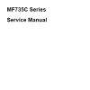 Canon Color imageClass MF735C Series Service Manual and Parts List