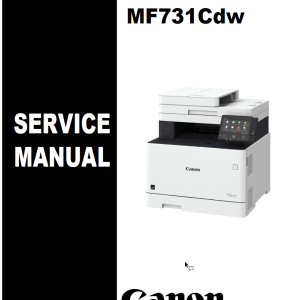 Canon Color imageCLASS MF733Cdw, MF731Cdw Service Manual and Parts List