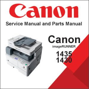 CANON imageRUNNER 1435, 1430 Series Service and Parts Manual