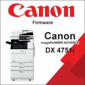 Canon imageRUNNER ADVANCE DX 4751i Firmware
