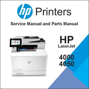 HP LaserJet 4000 and 4050 Series Service Manual and Parts Manual