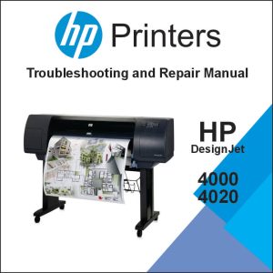 HP Designjet 4000 and 4020 Printer Series Service Manual and Parts Manual