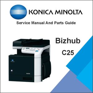 KONICA MINOLTA Bizhub C25 Service and Parts Manual