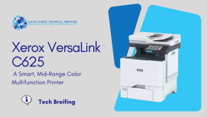 Xerox VersaLink B625: High-Speed Monochrome Printing for Busy Offices