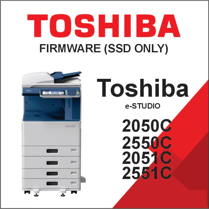 Toshiba e-STUDIO 2050C/2550C/2051C/2551C Firmware (SSD Only)