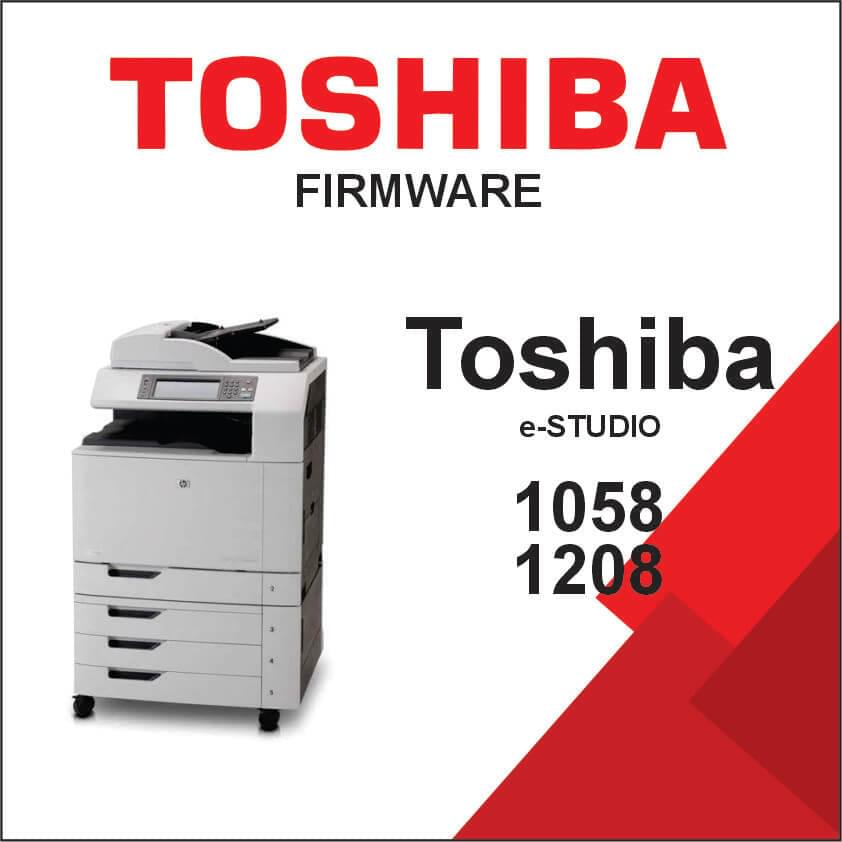 Toshiba e-STUDIO 1058, e-STUDIO 1208 Firmware
